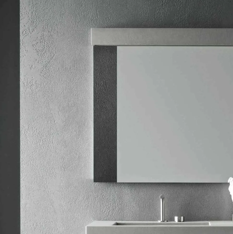 Composizione di Mobili Artigianali per Bagno di Design Moderno a Terra - Farart3