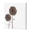 Composizione di 4 Pannelli con Ortensie, Allium e Thypha  Made in Italy - Calcolo