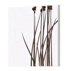 Composizione di 4 Pannelli con Ortensie, Allium e Thypha  Made in Italy - Calcolo