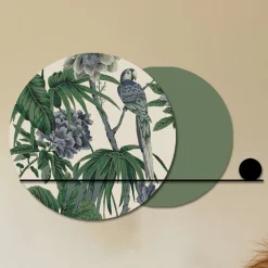 Composizione di Quadri in Legno con Stampa Tropicale Made in Italy - Giamaica