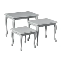Composizione di 3 Tavolini di Diverse Misure Made in Italy - Mummu