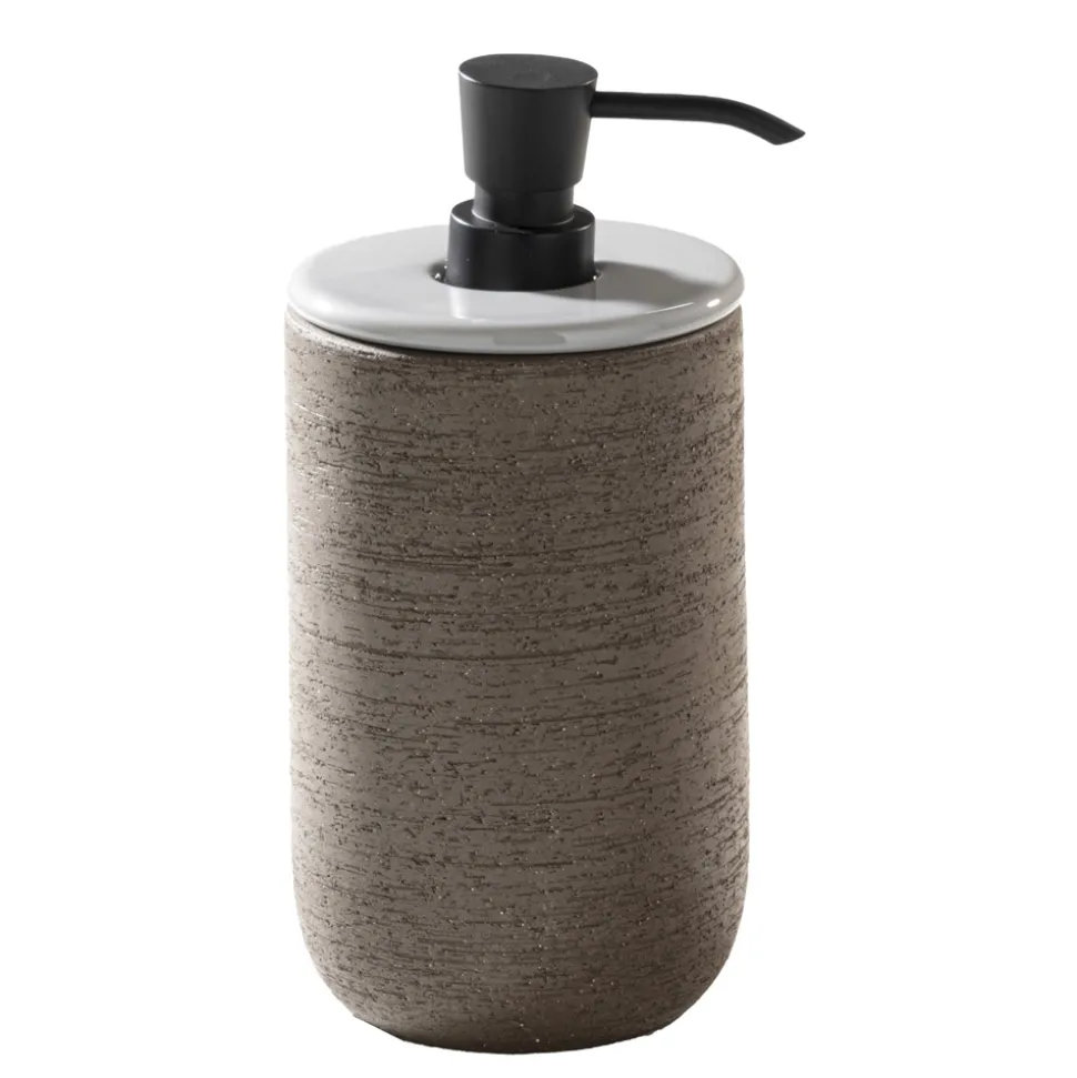Composizione Mobili Bagno con Lavabo in Argilla e Accessori - Carolie