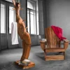 Composizione 2 Mobili Bagno in Legno di Teak Massello - Solferino