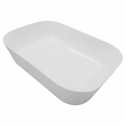 Composizione 3 Mobili Bagno in Gres e Lavabo in Vetrochina di Lusso - Ramentina