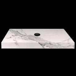 Composizione 3 Mobili Bagno Sospesi in Gres Porcellanato Made in Italy - Ramina