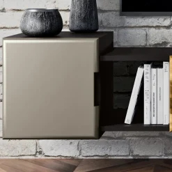 Composizione Mobili da Soggiorno a Parete in MDF Made in Italy - Malene