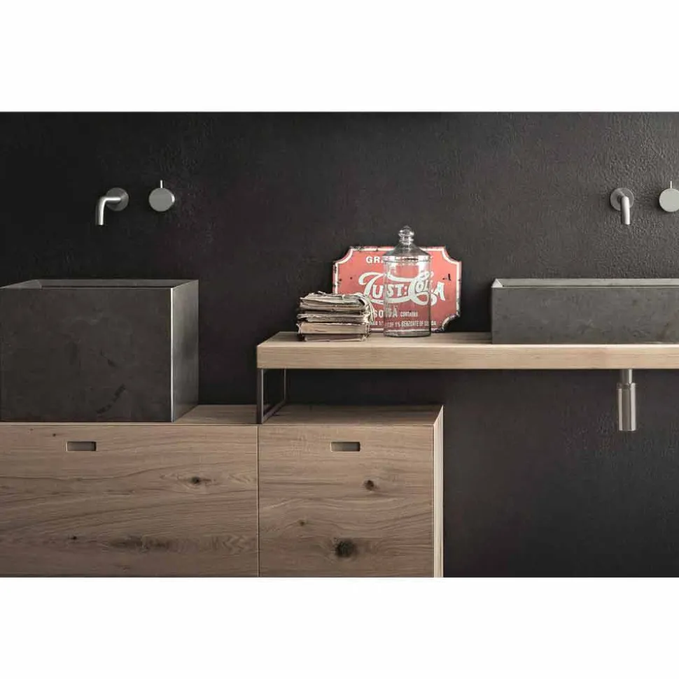 Composizione Moderna da Bagno di Mobili Design a Terra Made in Italy - Farart6