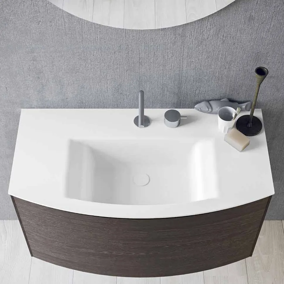 Composizione per il Bagno Sospesa di Design Moderno Made in Italy - Callisi11
