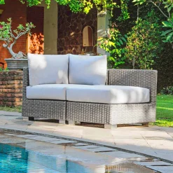 Composizione salotto da giardino artigianale Ania di design