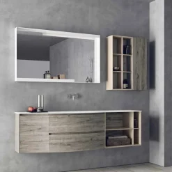 Composizione Sospesa di Design, Mobili Moderni di Design per il Bagno - Callisi5