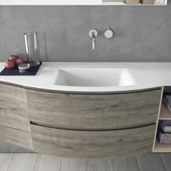 Composizione Sospesa di Design, Mobili Moderni di Design per il Bagno - Callisi5