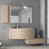 Composizione Sospesa e Moderna per il Bagno, Design Made in Italy - Callisi4