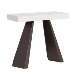 Consolle Allungabile a 300 cm con Gambe Finitura Orso Made in Italy - Destino