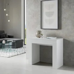 Consolle Allungabile a 307 cm in Microparticelle di Legno Made in Italy - Corona