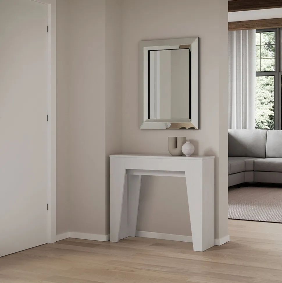 Consolle Allungabile a 181 cm in Nobilitato in Essenza Made in Italy - Castello