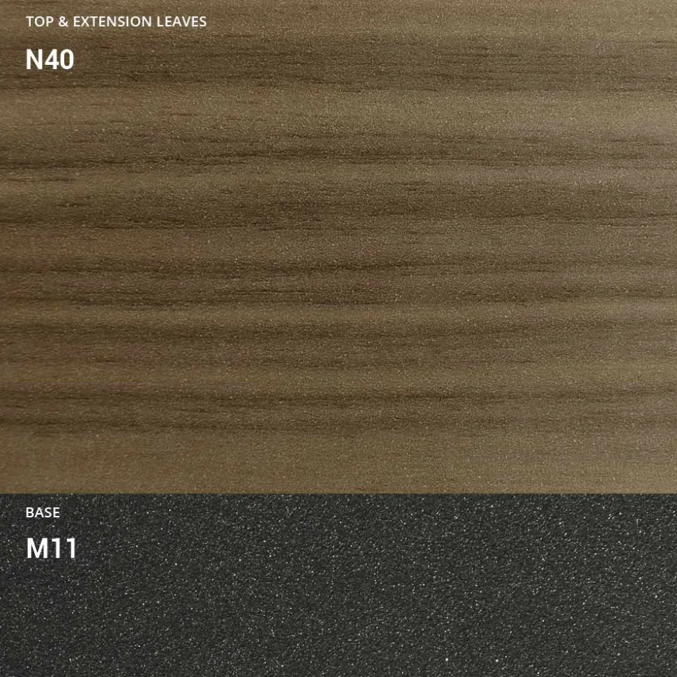 Consolle Allungabile 150 cm in Metallo e Nobilitato Made in Italy - Flap