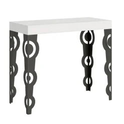 Consolle Allungabile con Gambe Moderne in Ferro Made in Italy - Palazzo