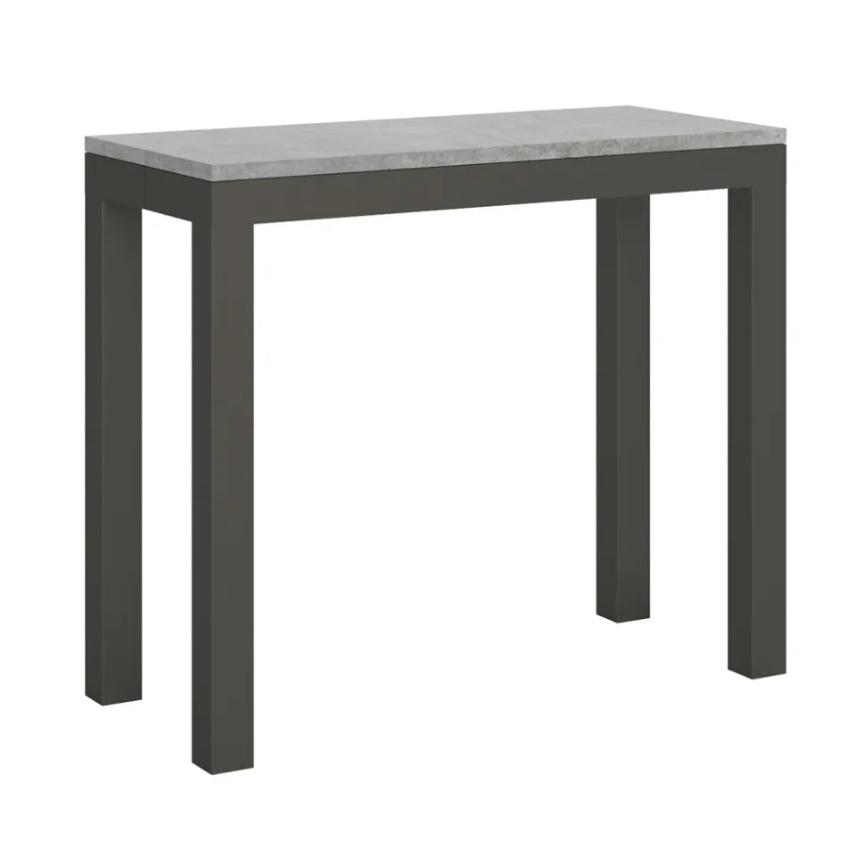 Consolle Allungabile di Design Moderno in Legno e Ferro Made in Italy – Never