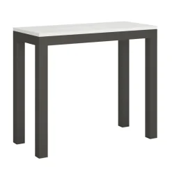 Consolle Allungabile di Design Moderno in Legno e Ferro Made in Italy – Never