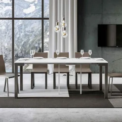 Consolle Allungabile di Design Moderno in Legno e Ferro Made in Italy – Never