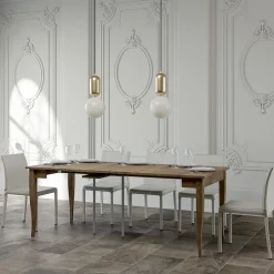 Consolle Allungabile Finitura Noce o Bianco Frassino Made in Italy - Folletto