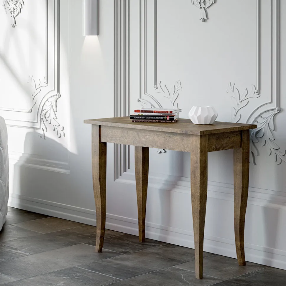 Consolle Allungabile Finitura Noce o Bianco Frassino Made in Italy - Folletto