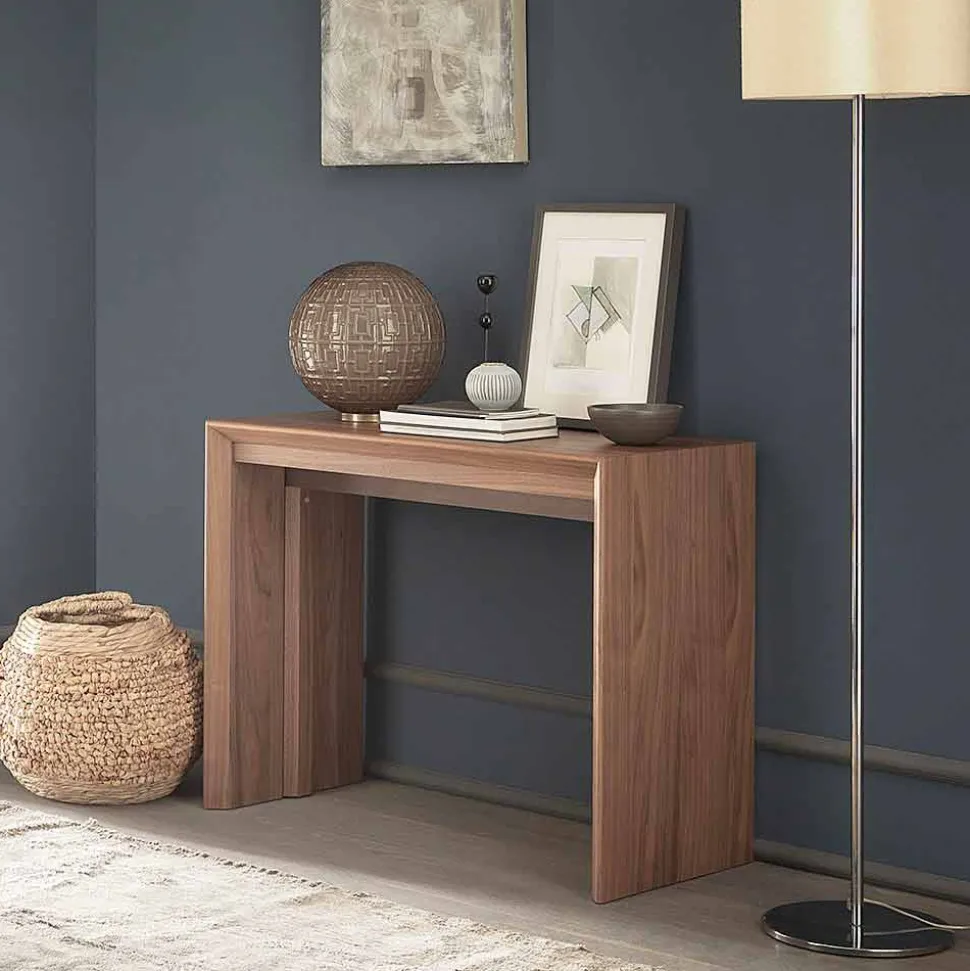Consolle Allungabile Fino a 295 cm in Legno di Design Made in Italy - Temocle