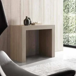Consolle allungabile fino 295 cm in nobilitato folding Uri