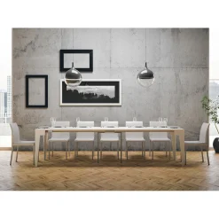 Consolle Classica Allungabile a 3 mt in Legno Nobilitato Made in Italy - Argelia