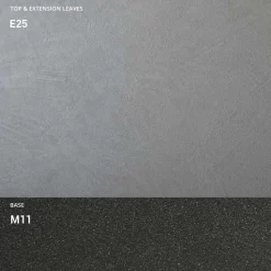 Consolle con Piano Effetto Malta e Base in Metallo Made in Italy - Timedio