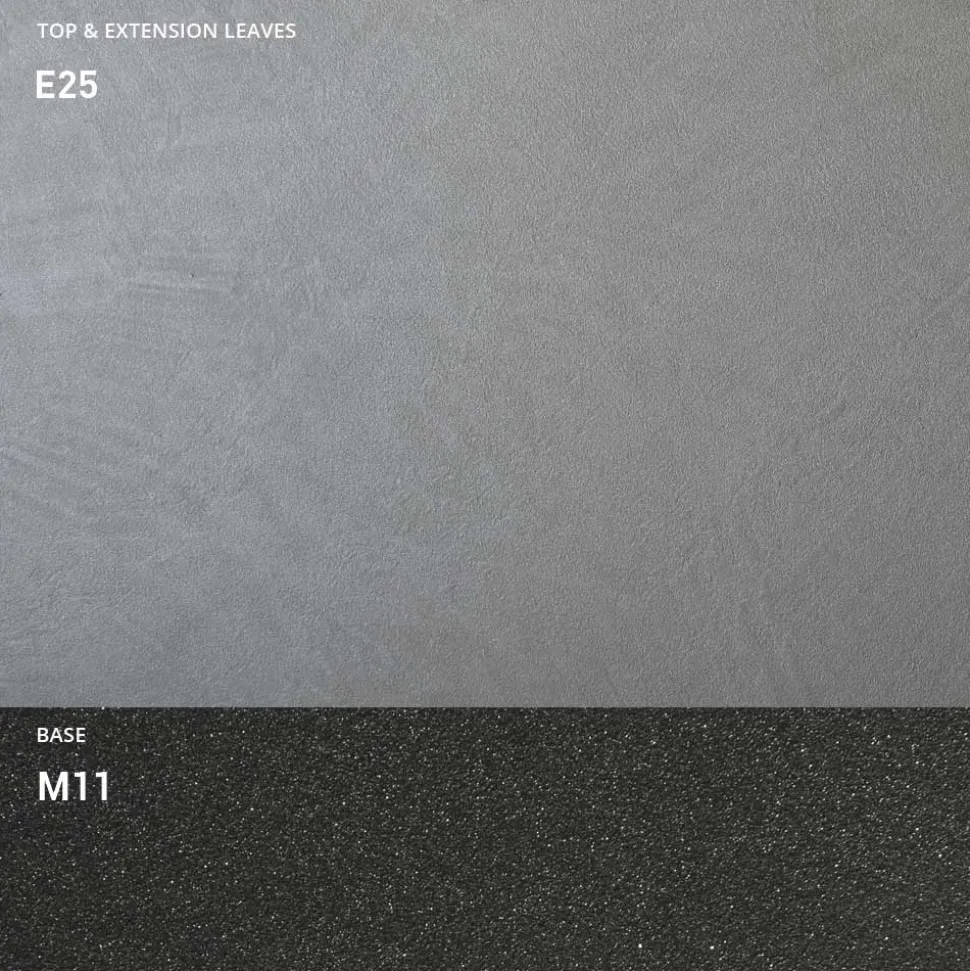 Consolle con Piano Effetto Malta e Base in Metallo Made in Italy - Timedio