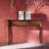 Consolle da Salotto con 2 Cassetti in Legno Bassano Francia Made in Italy - Bumba