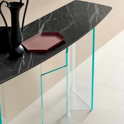 Consolle da Salotto di Design in Ceramica e Vetro Made in Italy – Random