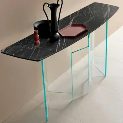 Consolle da Salotto di Design in Ceramica e Vetro Made in Italy – Random