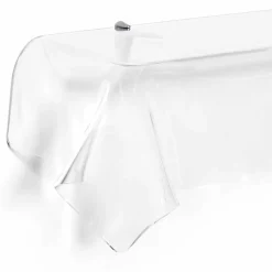 Consolle design moderno in plexiglass trasparente drappeggiato Wish