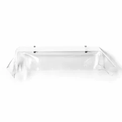 Consolle design moderno in plexiglass trasparente drappeggiato Wish