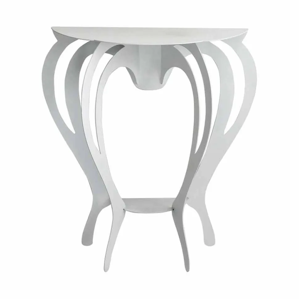Consolle in Ferro Colorato di Design Moderno Made in Italy – Barbata