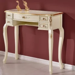 Consolle Ingresso Classica in Legno con 5 Cassetti Made in Italy - Richard