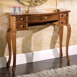 Consolle Ingresso Classica in Legno con 5 Cassetti Made in Italy - Richard