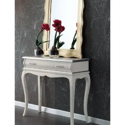 Consolle Ingresso Classica in Legno con Cassetto Made in Italy - Hastings