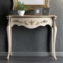 Consolle Ingresso Classica Legno con Cassetto Made in Italy - Ottaviano