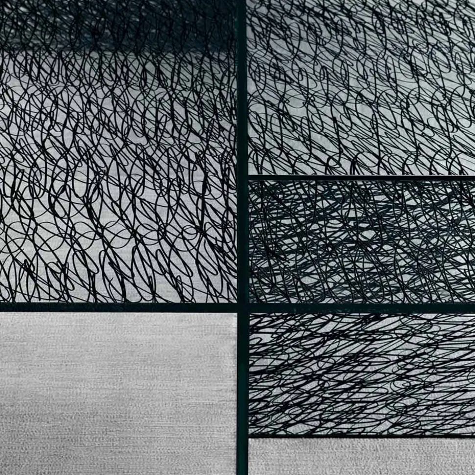 Consolle Ingresso di Design Vetro Extrachiaro Decorato Made in Italy – Sestola