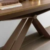 Consolle in Legno e Metallo Allungabile Fino 295 cm Made in Italy - Timedio
