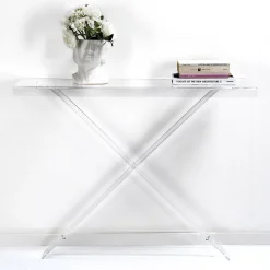 Consolle in Plexiglass per Ingresso o Soggiorno Made in Italy - Tenessee