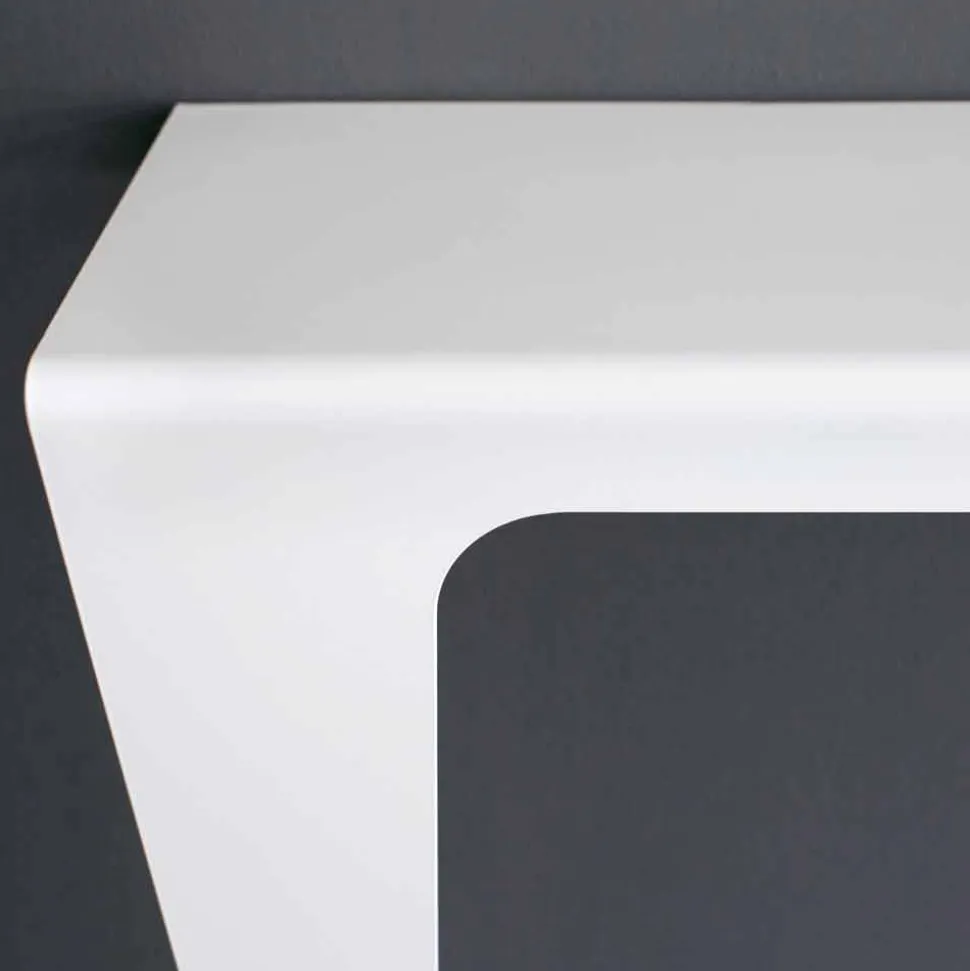 Consolle Moderna di Design Minimale in Metallo Colorato Made in Italy - Benjamin