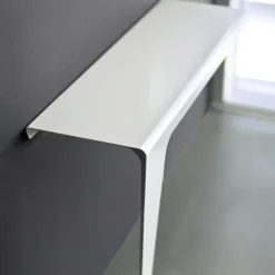 Consolle Moderna di Design Minimale in Metallo Colorato Made in Italy - Benjamin