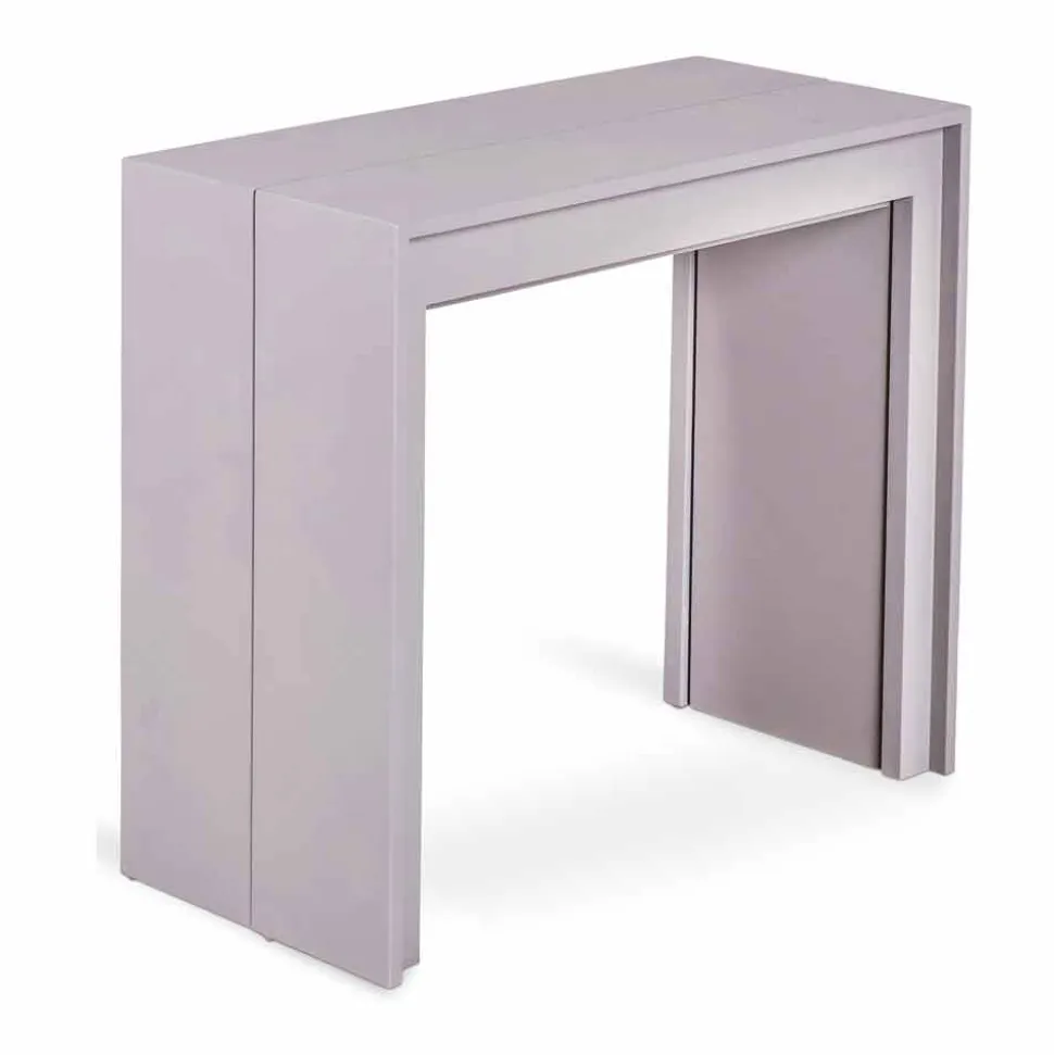 Consolle/Tavolo da pranzo allungabile, L 42,50/302,50x P90 cm, Alvaro