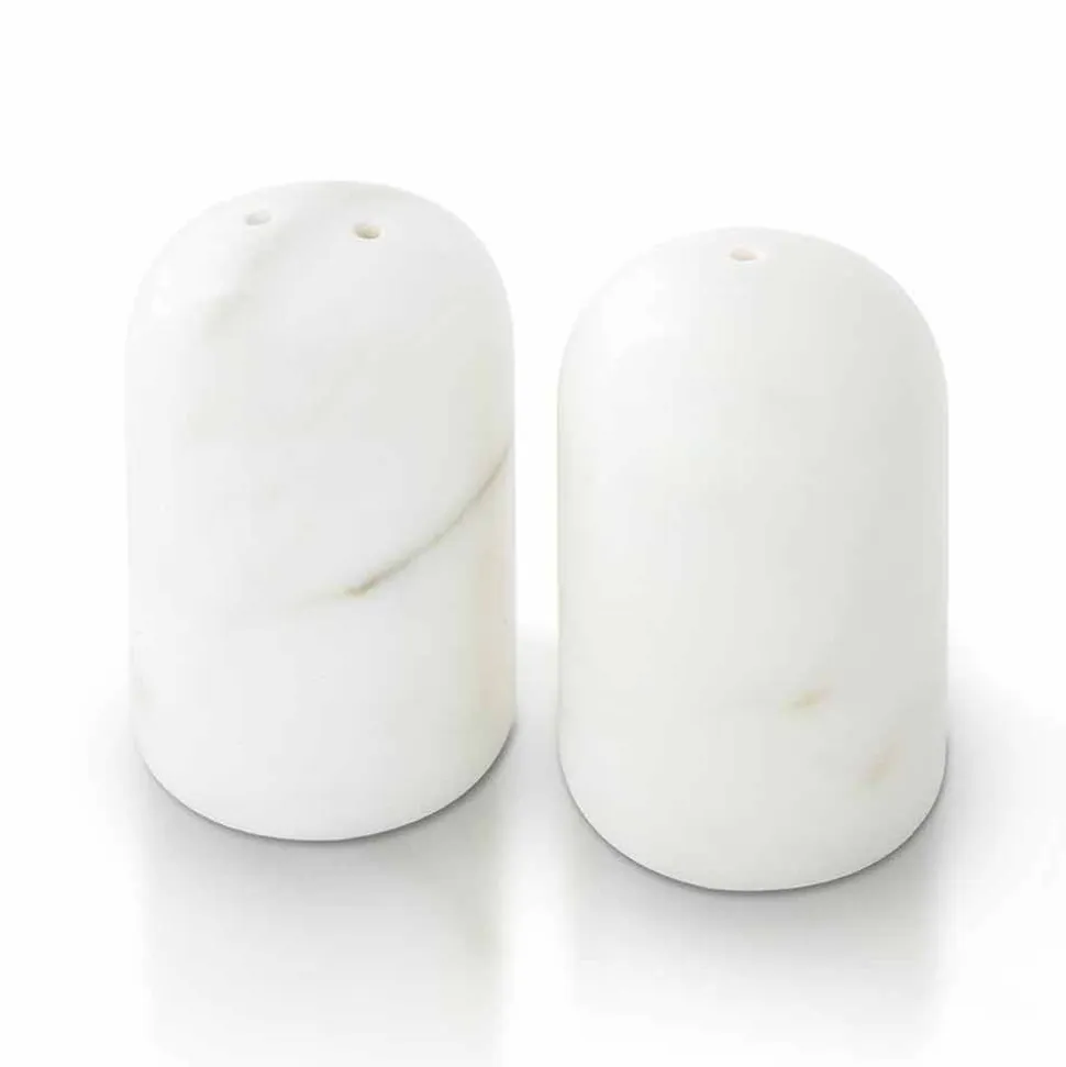 Contenitori Sale e Pepe in Marmo di Carrara e Marquinia Made in Italy - Xino