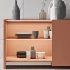 Credenza 1 Anta e 3 Cassetti in Legno Ecologico Lusso Made in Italy - Lidia