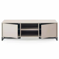 Credenza Bassa Moderna in Legno Mdf e Metallo Made in Italy – Rohan